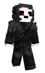 mine shaft and cod gray Minecraft skin — Slim model