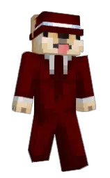 Jestser's Minecraft skin wearing the Menace cape