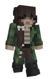 cocoa brown and mine shaft Minecraft skin — Slim model — first worn by Evans9940