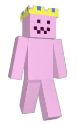 classic rose and gorse Minecraft skin — Slim model