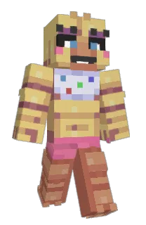 Front of miioni's skin