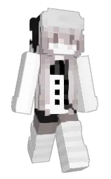 tifism's Minecraft skin wearing the Purple Heart cape