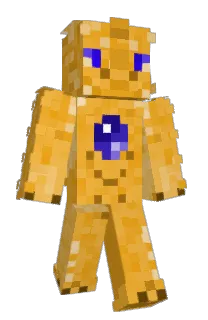 Front of Dergness's skin