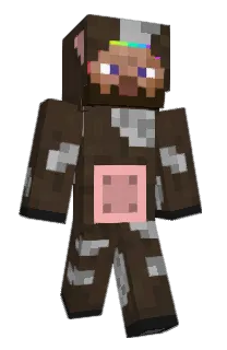 Front of ChewyCian's skin