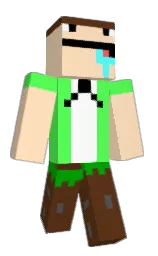 negroni and espresso Minecraft skin — Classic model