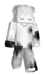 white and nobel Minecraft skin — Slim model
