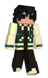 zeus and cocoa brown Minecraft skin — Slim model — first worn by Storkttl