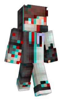 Front of Scoopac's skin