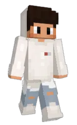 BlurL's Minecraft skin wearing the Migrator cape