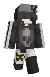 Front of HapHat's skin