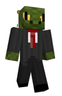 Front of Akees's skin
