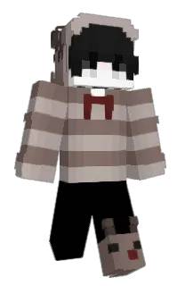 Front of Expect's skin