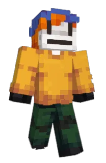 Front of Kenrvan's skin
