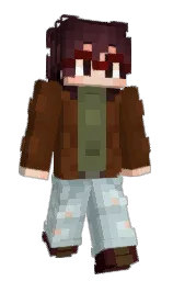 bebopop's Minecraft skin wearing the Migrator cape