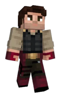 Front of Apistos's skin