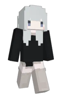Front of Veloure's skin