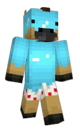 egg white and malibu Minecraft skin — Classic model — first worn by woodieh