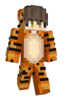Front of TigerK9's skin