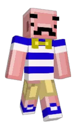 Ratobrancu's Minecraft skin wearing the Migrator cape