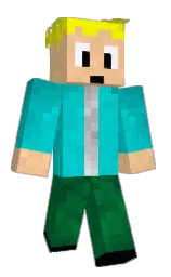 LTR90's Minecraft skin wearing the MCC 15th Year cape