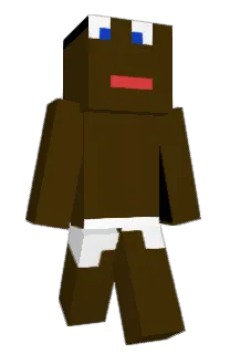 Front of crymint's skin