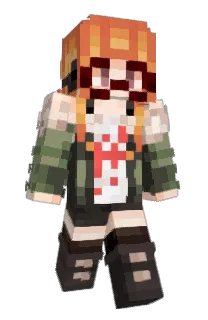 GlassesGal's Minecraft skin