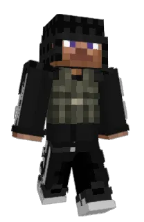 Front of Resny's skin