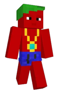Front of flashburger's skin