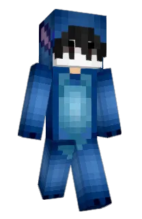 Front of Sythei's skin