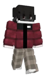 saders_gaming's Minecraft skin wearing the Pan cape