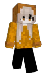 black and thatch Minecraft skin — Slim model — first worn by wheresmyglory