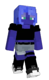 black and minsk Minecraft skin — Slim model — first worn by juni196883