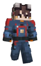 Slim Minecraft skin