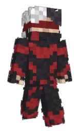 Ilyaktu's Minecraft skin wearing the Migrator cape