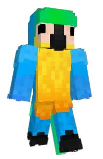 Front of Minecraft skin