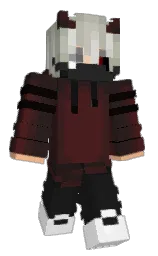SlaShaX's Minecraft skin wearing the Migrator cape