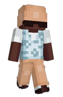 Front of Moshwutep's skin