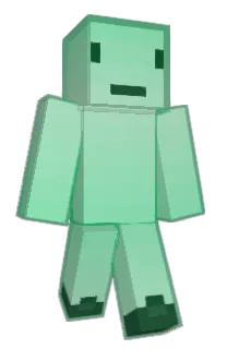 Front of Mintblade's skin