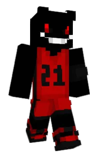 Front of B2dedo's skin
