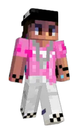 ByeADD's Minecraft skin wearing the Aurora cape