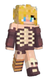 ferra and romantic Minecraft skin — Slim model — first worn by Dayien
