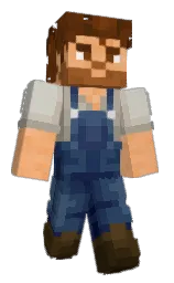 Minecraft-Skin in san juan und cloud burst — Modell: Klassisch — zuerst getragen von A7egre
