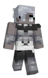 mine shaft and mid gray Minecraft skin — Classic model — first worn by TheRedestShadow