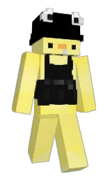Ryxiii's Minecraft skin wearing the Vanilla cape