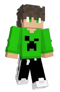 Front of CreeperStarter's skin