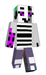 white and dolphin Minecraft skin — Classic model — first worn by gizmotech50