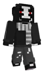 Minecraft-Skin in cod gray und tundora — Modell: Klassisch — zuerst getragen von PebblesGecko