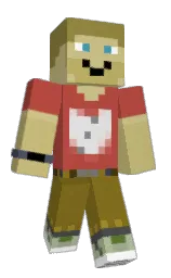 crail and laser Minecraft skin — Classic model — first worn by Wheel_Fruit