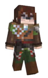 saddle and cape palliser Minecraft skin — Slim model — first worn by Suffering247