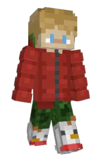 Front of Dawsom's skin